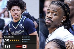 沙特杯2025-后年状元大热！斯托克斯砍22+9带队取胜 莫兰特&amp;众球探现场观战